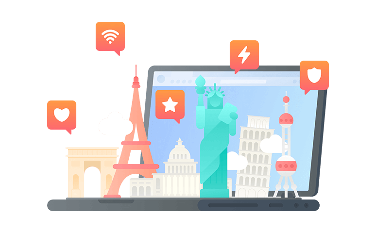 外国网络连接到中国的代理 - 翻回VPN
