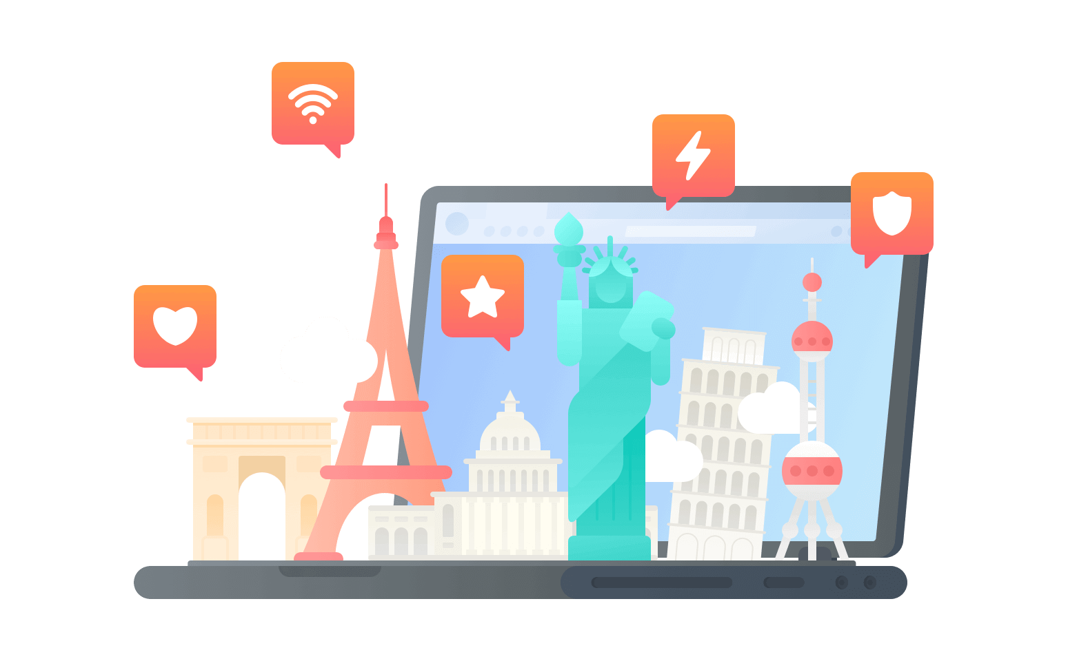 外国网络连接到中国的代理 - 翻回VPN